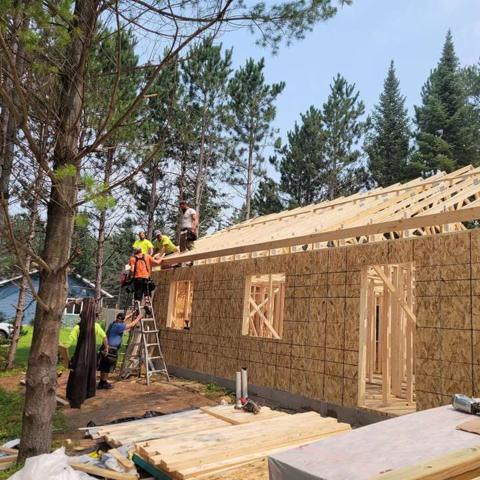 Habitat build, Park Rapids 2025