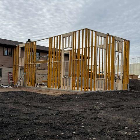 House wall framing